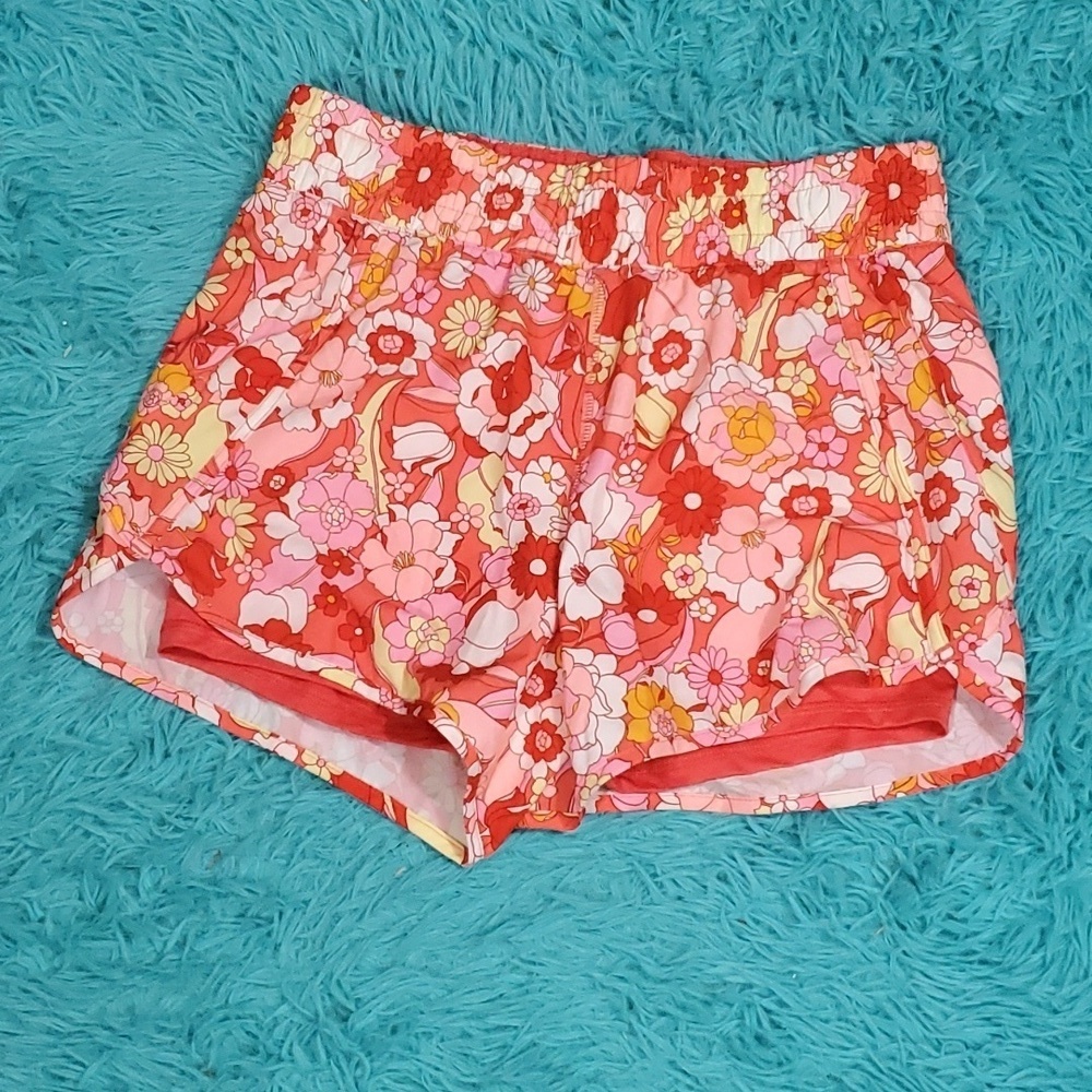 Avia Floral Athletic Shorts - Picture 1 of 5